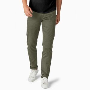 Perk Clothing Olive Green Slim Fit Pants
